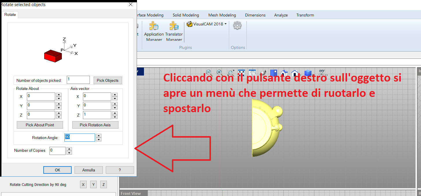 Oggetto importato freemill reprap cnc viste menu rotazione.png