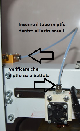 Inserimento ptfe dentro estrusore stampante 3d.jpg