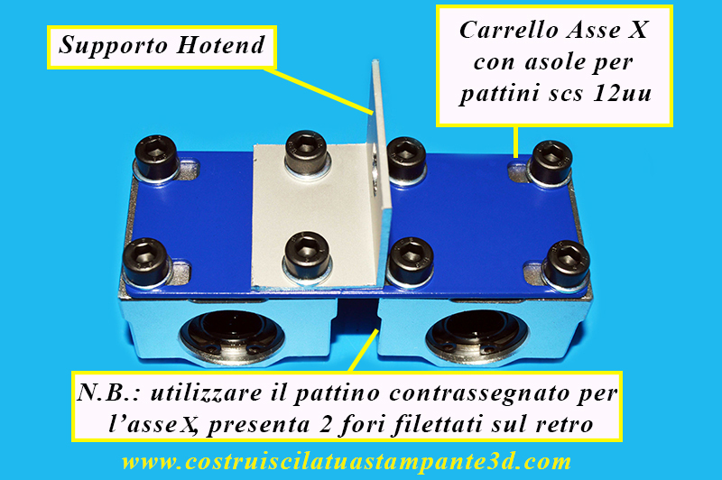 Carrello hotend asse x stampante 3d come costruire una stampante3d.jpg